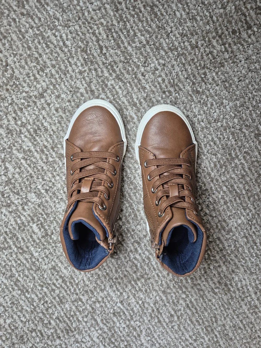 Cat & Jack Brown High-Top Kids Boots